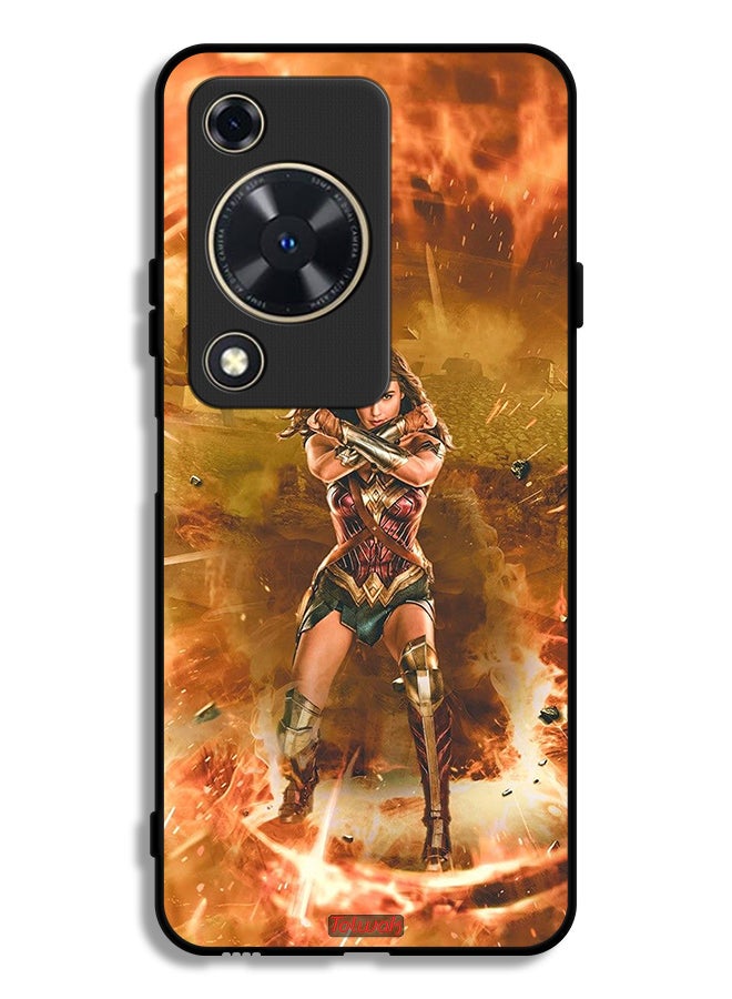 Tolwak Huawei Nova Y72S Protective Case Cover Wonder Women