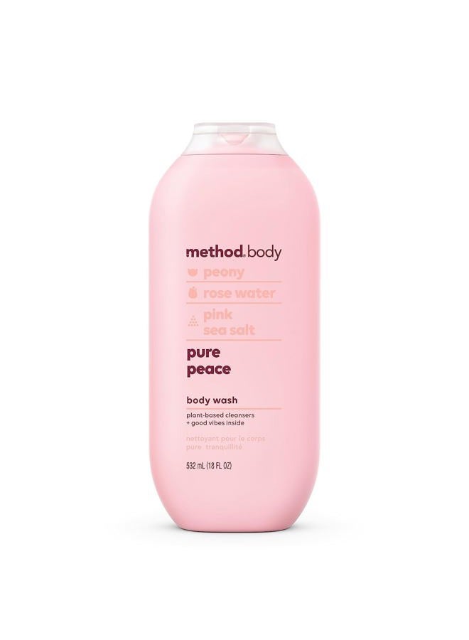 Method Body Wash Variety Pack - 3 Scents - Simply Nourish, Pure Peace And Daily Zen - 18 Fl Oz Each - Image 3