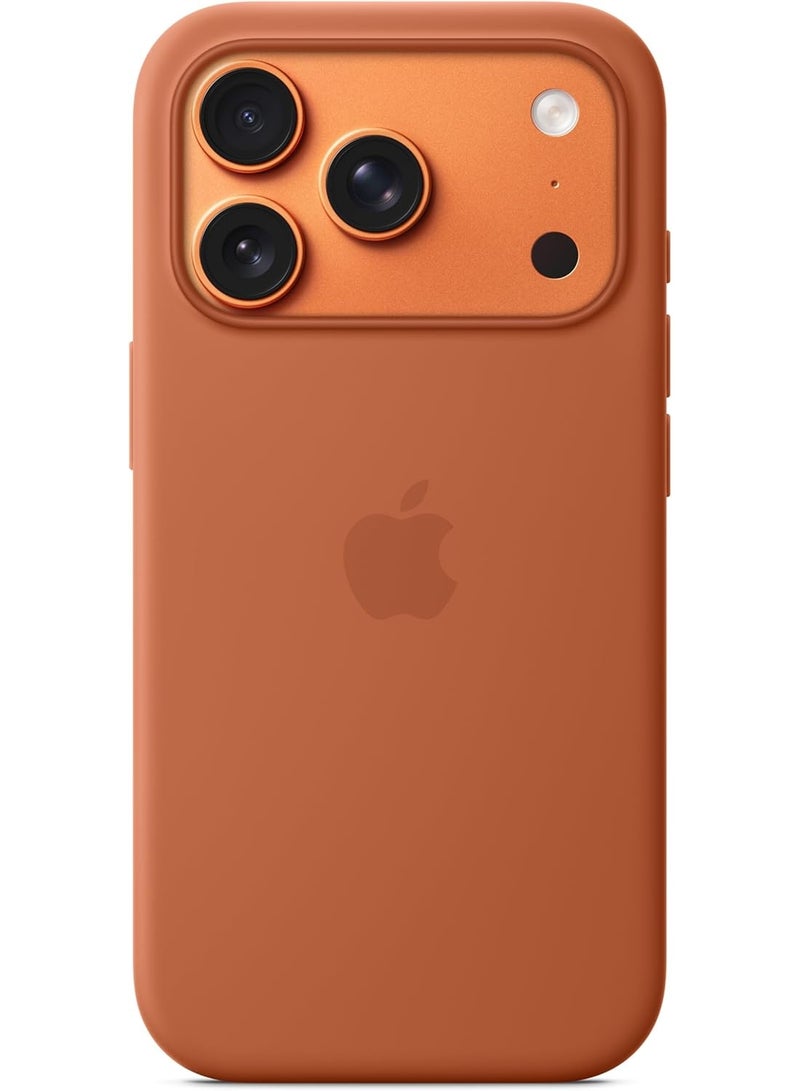 روفی جراب سيليكون ROFEE لجهاز iPhone 17 Pro مزود بخاصية MagSafe – TERRA COTTA ​​​​​​​ - Image 1