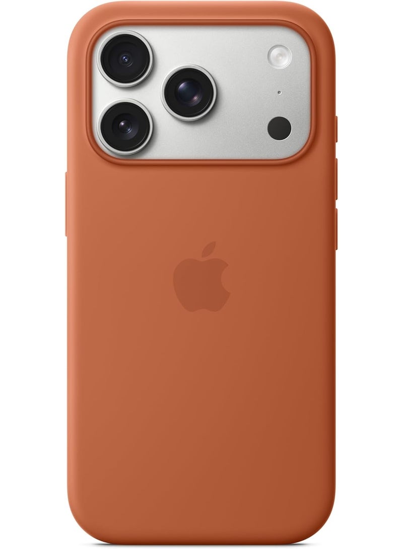 روفی جراب سيليكون ROFEE لجهاز iPhone 17 Pro مزود بخاصية MagSafe – TERRA COTTA ​​​​​​​ - Image 2