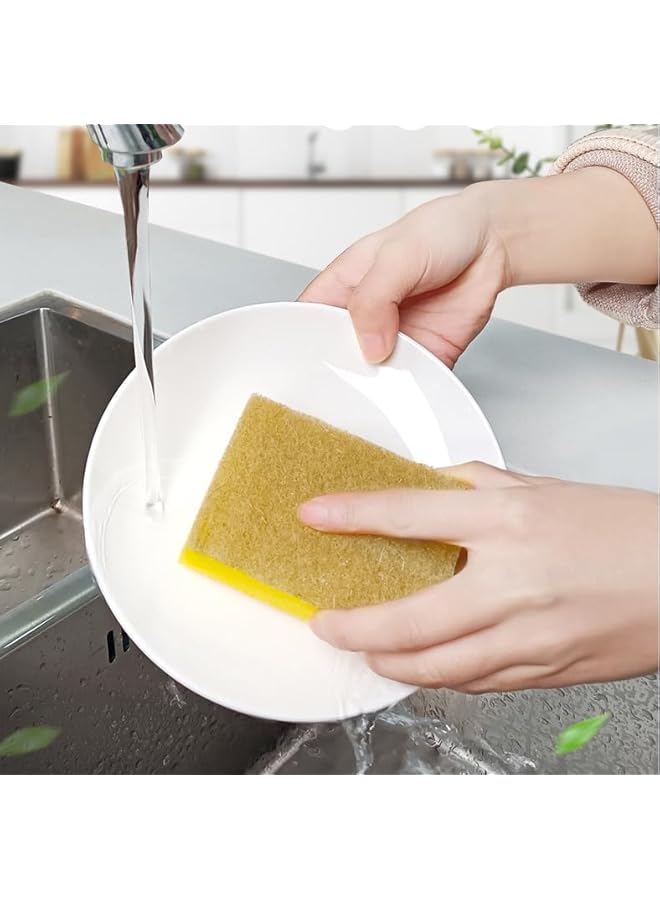 promass Kitchen Sponge, 12 Pack Dishwashing Sponge, Household Cleaning Scrub Sponges Absorbent Good for Kitchen Bathroom Car - Image 4