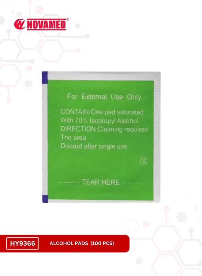 NOVAMED Cleaner Swabs 100's Pcs - Image 2