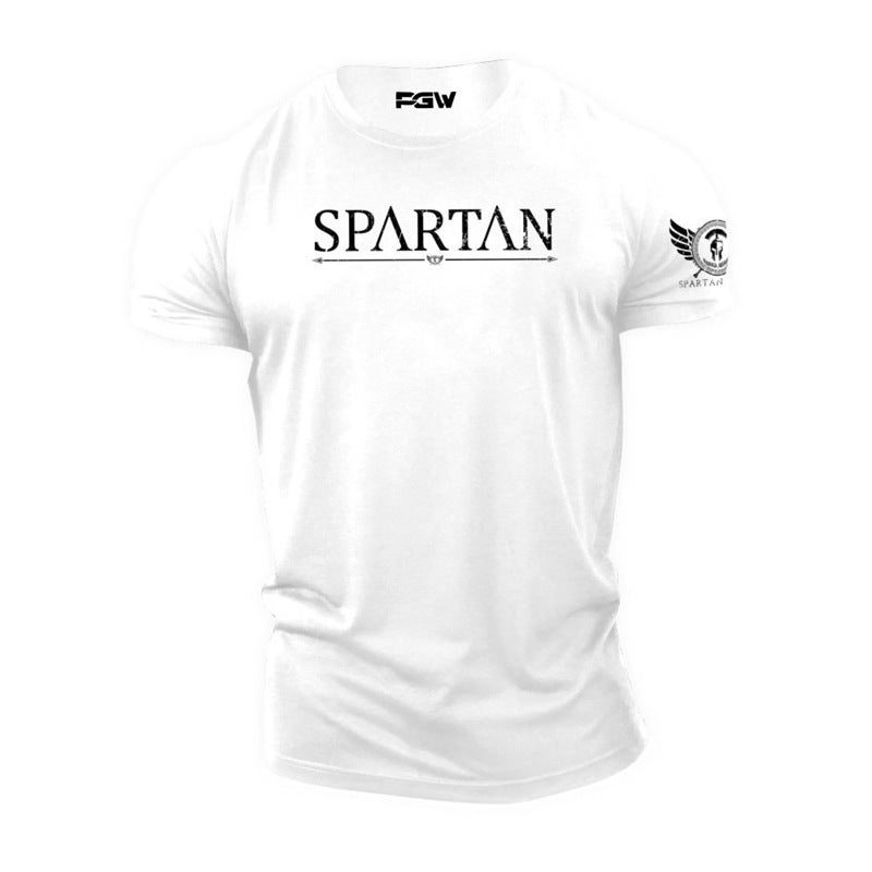 Printed T-Shirt Letter American Short-Sleeved Cotton Sports - Image 1
