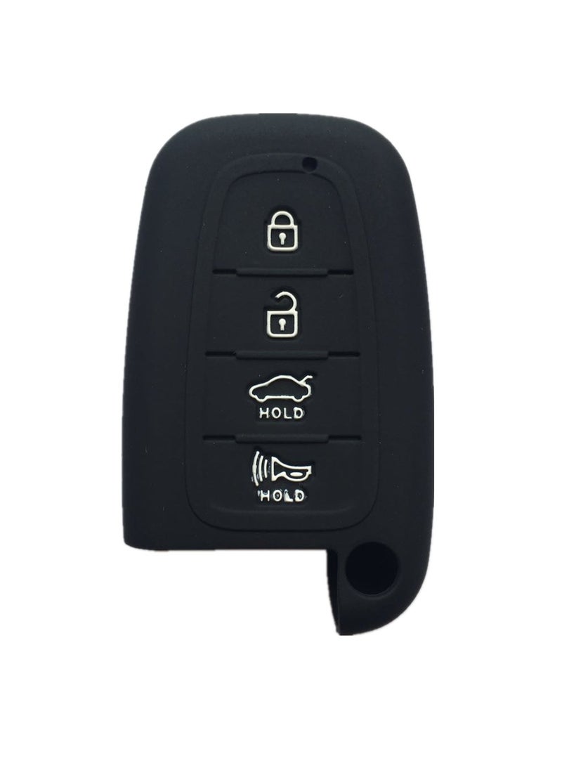 Service Zone Silicone Keyless Entry Remote Control Key Fob Cover Case protector For Hyundai Elantra GT Genesis Genesis Coupe Sonata Veloster Tucson Kia Optima Rio Forte Koup Soul Sportage  - Image 1