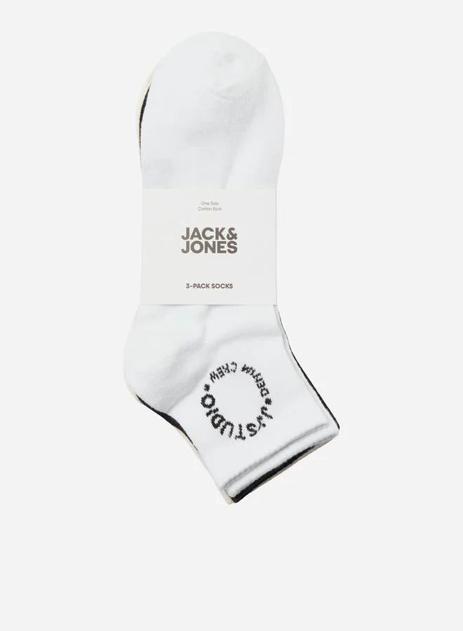 JACK & JONES Set of 3 - Ankle Tennis Socks