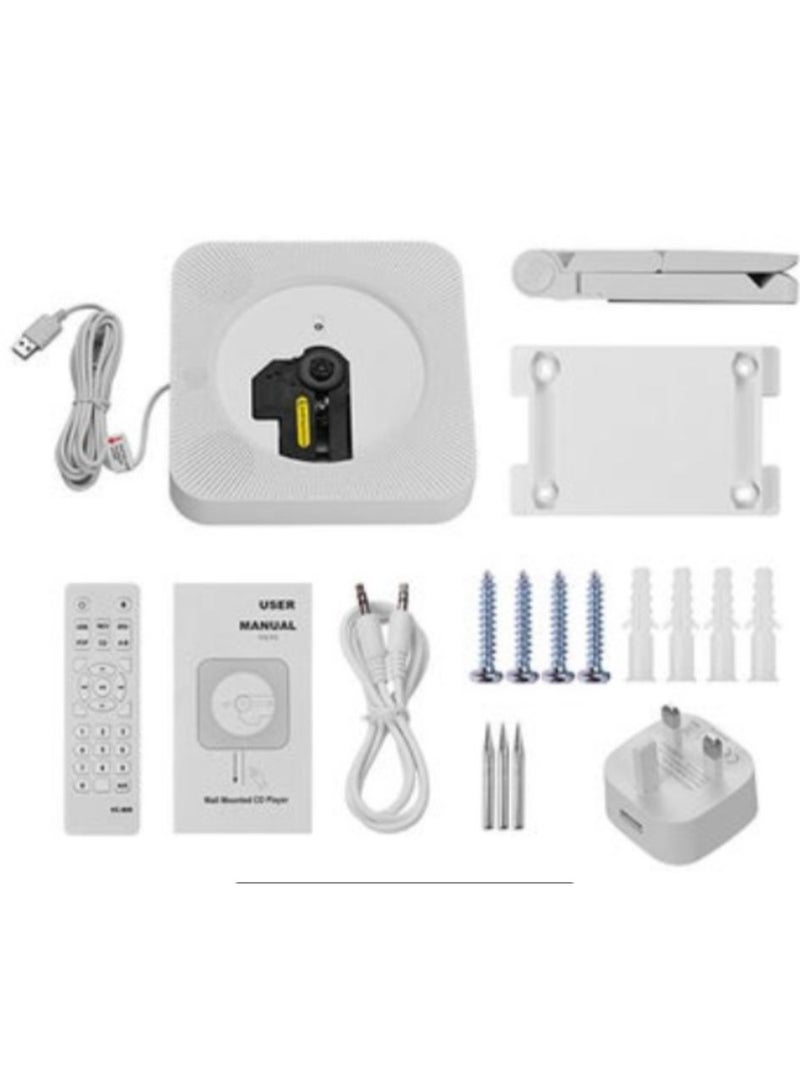 LOULUEN Wall Mounted DVD Player With Remote Control