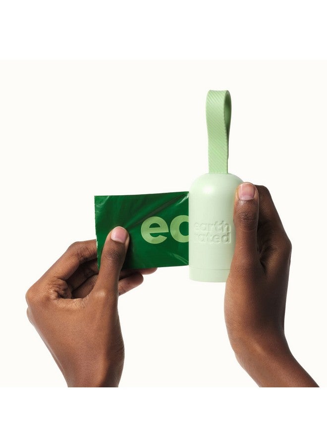 إيرث ريتد حامل أكياس فضلات الكلاب المعتمد على الأرض مع أكياس، متين ومضمون ضد التسرب، برائحة اللافندر، موزع واحد و900 كيس - Image 3