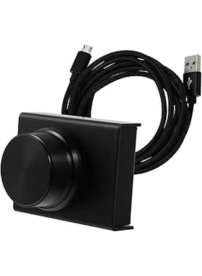 Inline USB Volume Controller with Mute Button and Breathing Light for PC Gaming Music Video Plug Play - Image 1