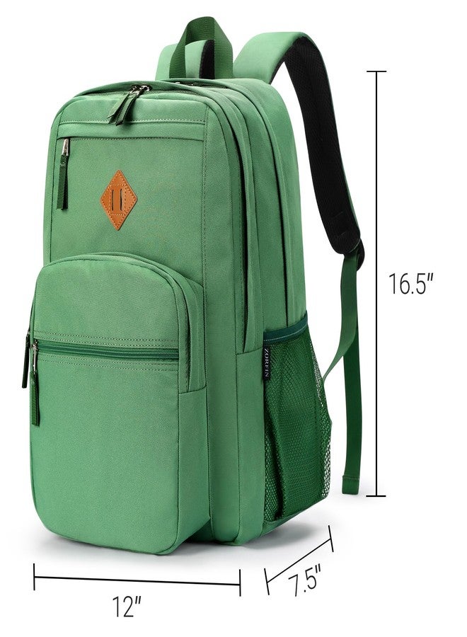 ZORFIN 26L Backpack for College, and Travel: Water Resistant Bookbag, Lemon Green, 16.5 Inch - Image 3