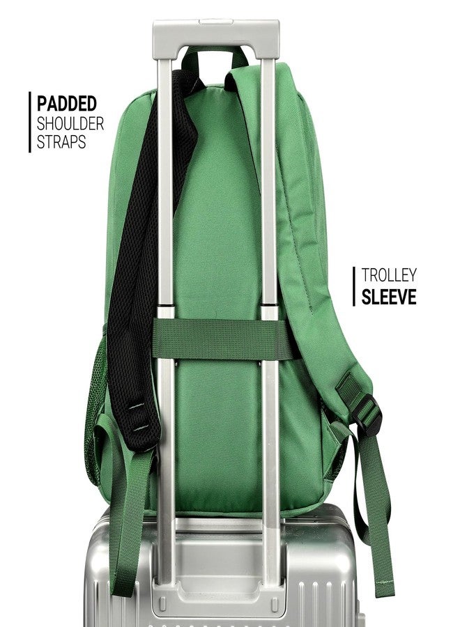 ZORFIN 26L Backpack for College, and Travel: Water Resistant Bookbag, Lemon Green, 16.5 Inch - Image 5