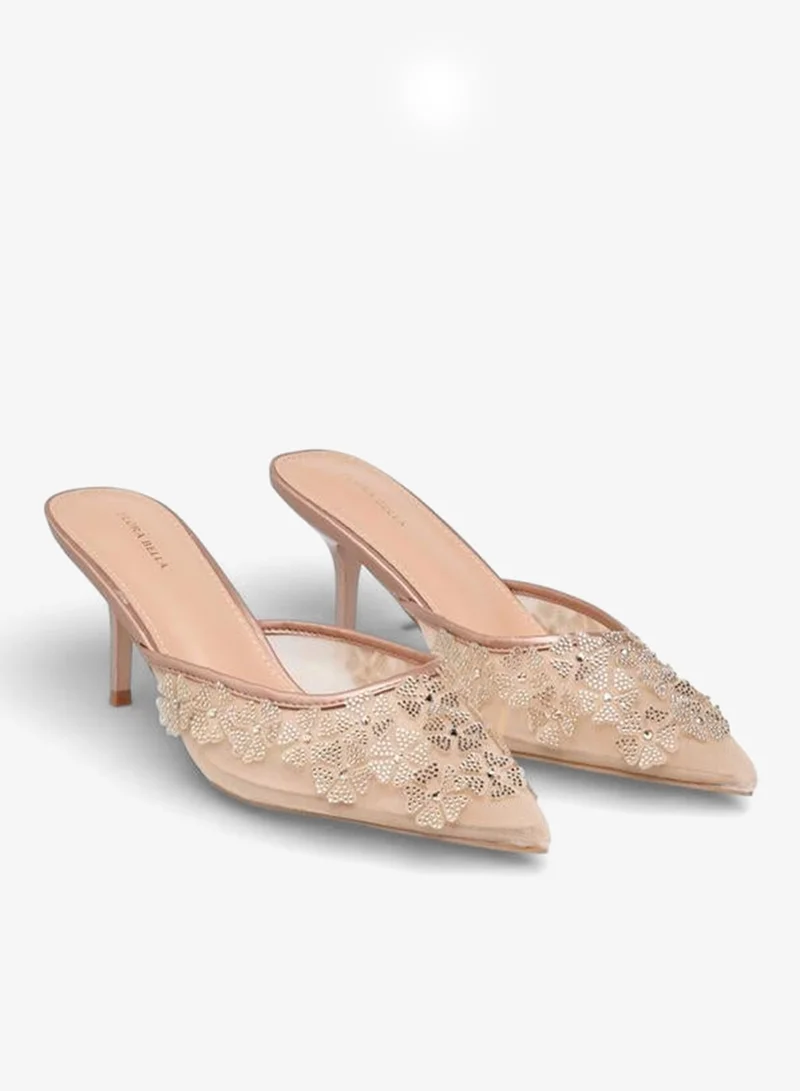 Women Stiletto Heel Mules Ramadan Collections