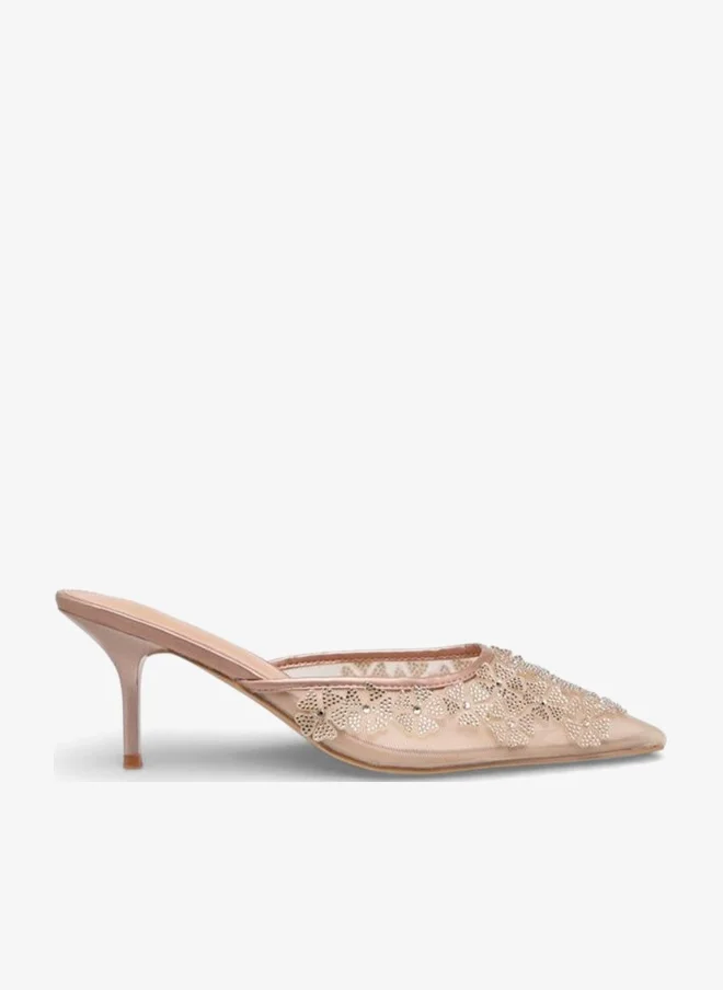 Women Stiletto Heel Mules Ramadan Collections