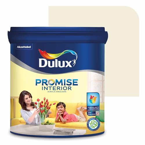 Dulux Promise Interior Emulsion Paint (1L, Linwood Beach) | Wall paint with Chroma Brite Technology for brighter longer-lasting colors | Rich finish | Anti-chalk | Water-based | 3-year warranty - Image 1