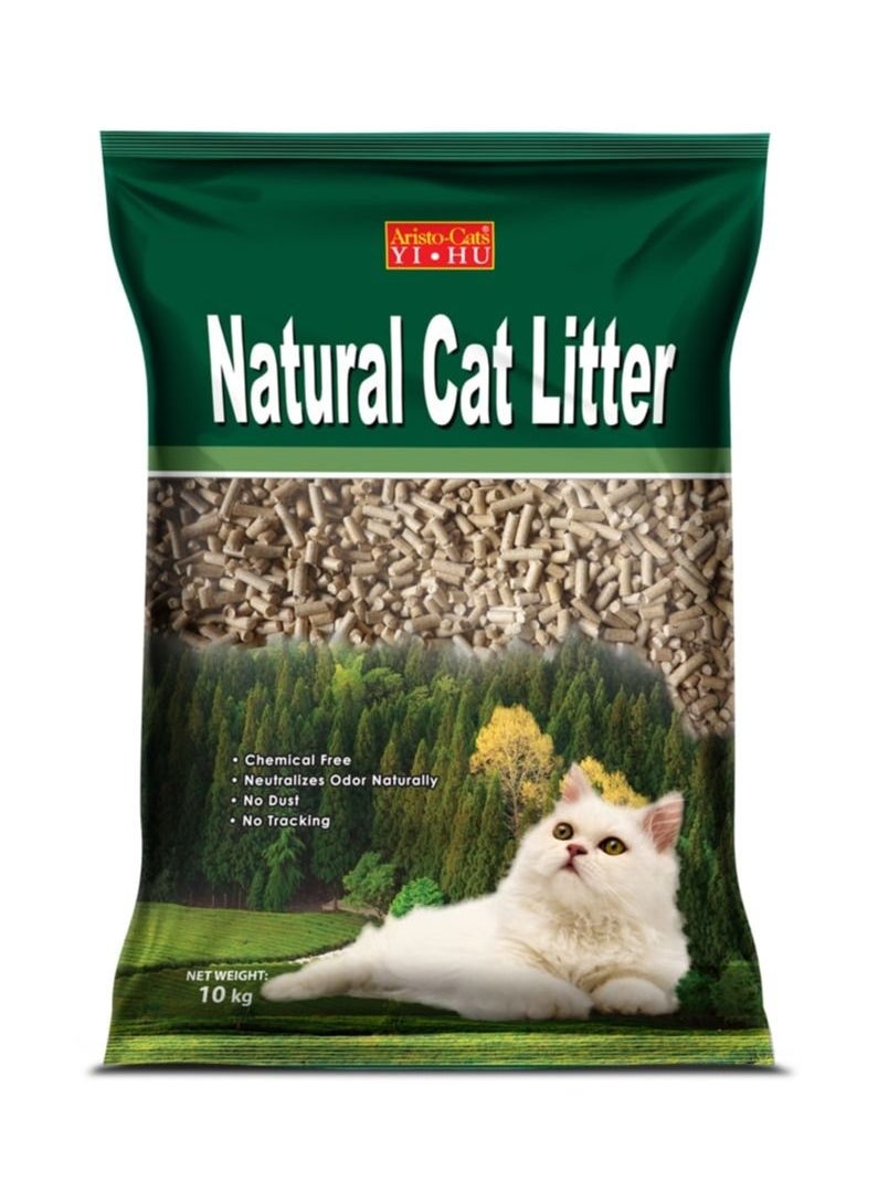 Ocean Free Aristocat Natural Pine Cat Litter 10 Kg  - Image 1