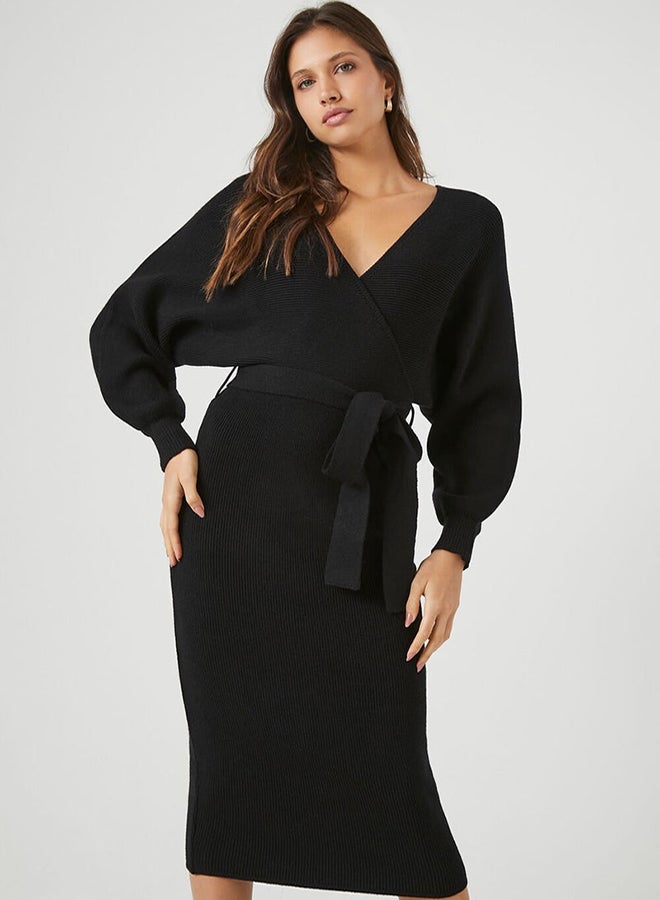 FOREVER 21 Twist-Back Midi Sweater Dress - Image 2