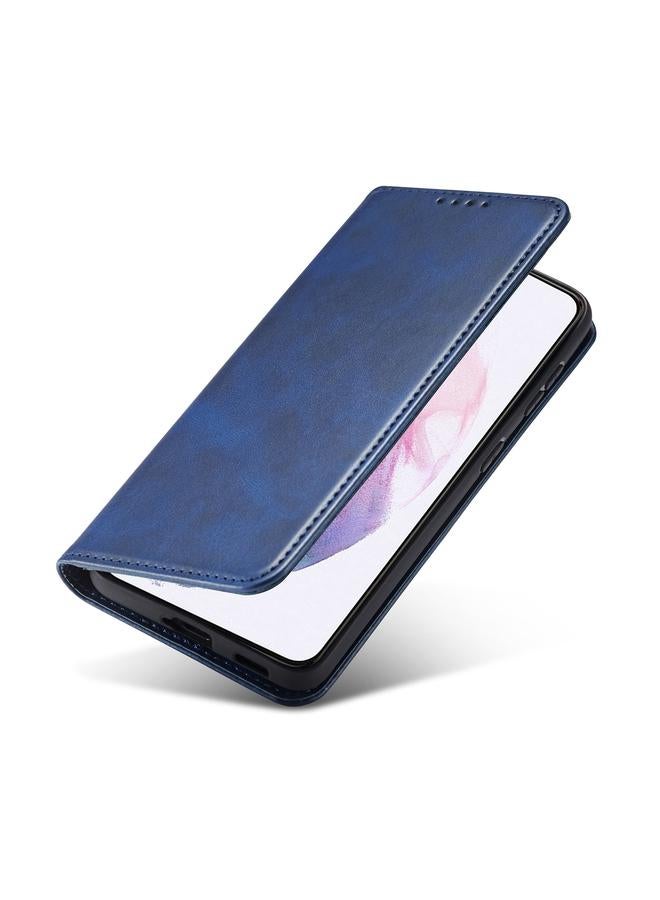 S-TOP Case For Samsung Galaxy S21 Ultra 5G Calf Texture Magnetic Horizontal Flip Leather Case with Holder & Card Slots & Wallet - Image 4