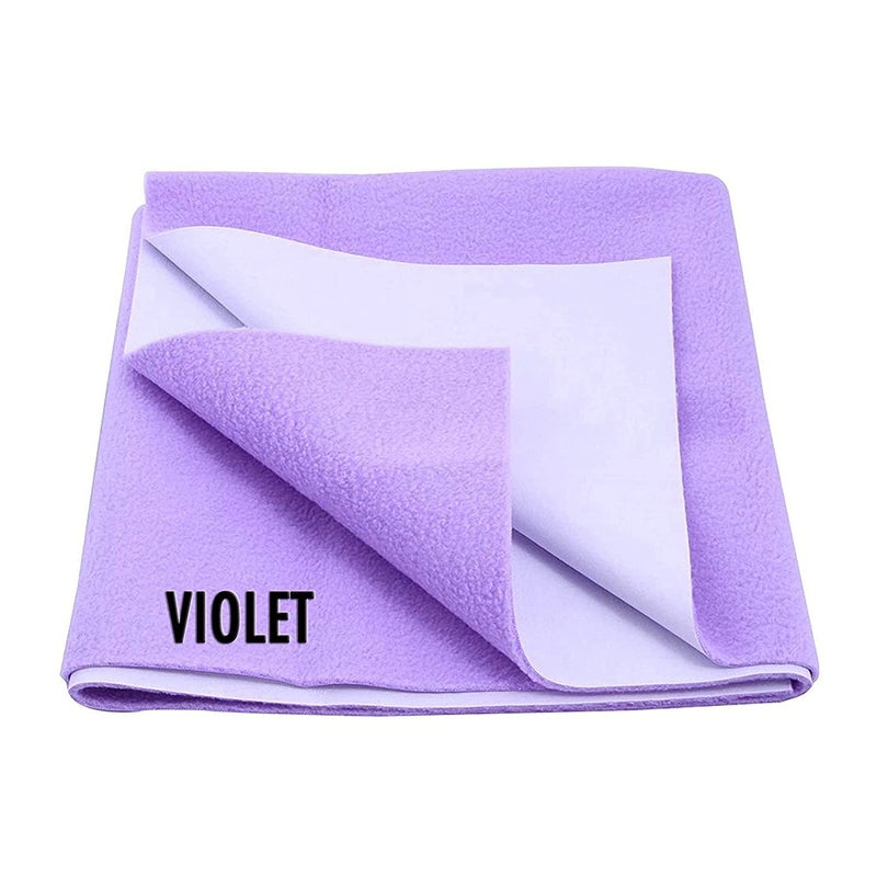 Desithat Waterproof & Washable Instadry Extra Absorbent Baby Dry Sheet & Bed Protector/Crib Sheet - Large 55x39 Inches/140X100 Cms(vielot) - Image 1