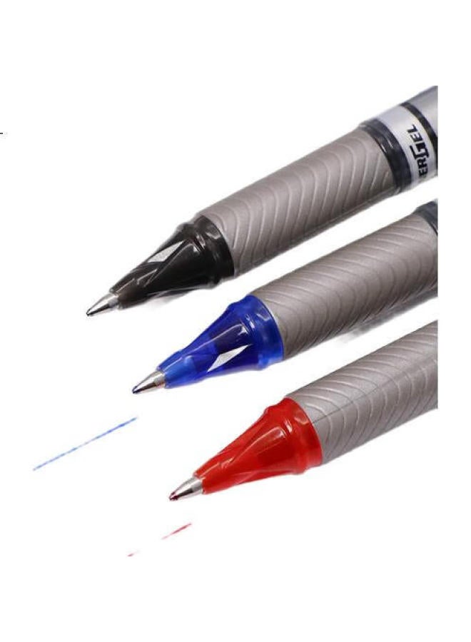 Pentel قلم جل بنتل BL27 أحمر، قلم توقيع أنيق 0.7 مم، قلم سريع الجفاف للأعمال والطلاب، قلم مائي، مستلزمات مكتبية، قرطاسية، قلم أحمر مفرد - Image 1
