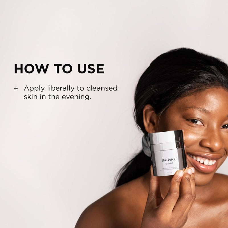 IMAGE Skincare, the MAX CrÃ¨me, Anti-Aging Night Cream to Firm, Tighten, Smooth and Even Facial Skin Tone, 1.7 oz - Image 4