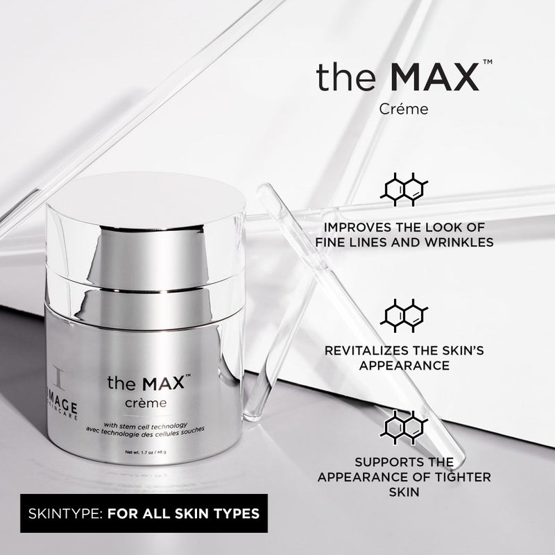 IMAGE Skincare, the MAX CrÃ¨me, Anti-Aging Night Cream to Firm, Tighten, Smooth and Even Facial Skin Tone, 1.7 oz - Image 2
