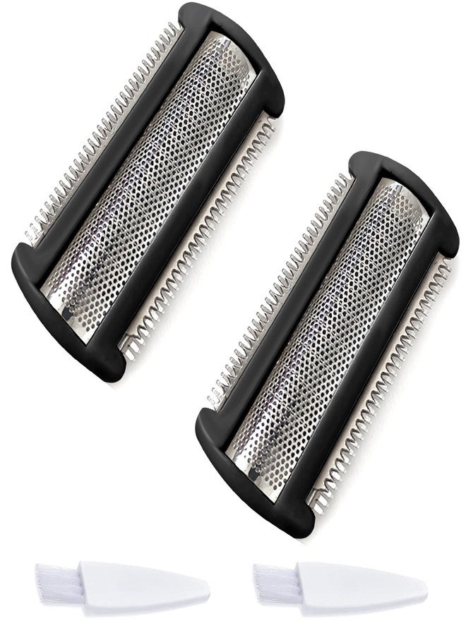 لين مي قطعتان من رؤوس الشفرات البديلة BG2000 متوافقة مع سلسلة Bodygroom 7000 (BG7030/BG7040)، و5000 (BG5025 و3000) - نظام حلاقة رطب/جاف مضاد للحساسية - Image 1