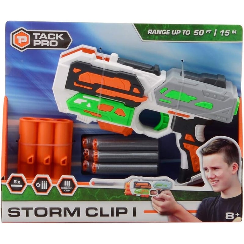 Tack Pro - Storm Clip I With 3 Round Clip and 6 Darts 15m - 31014 - Image 1