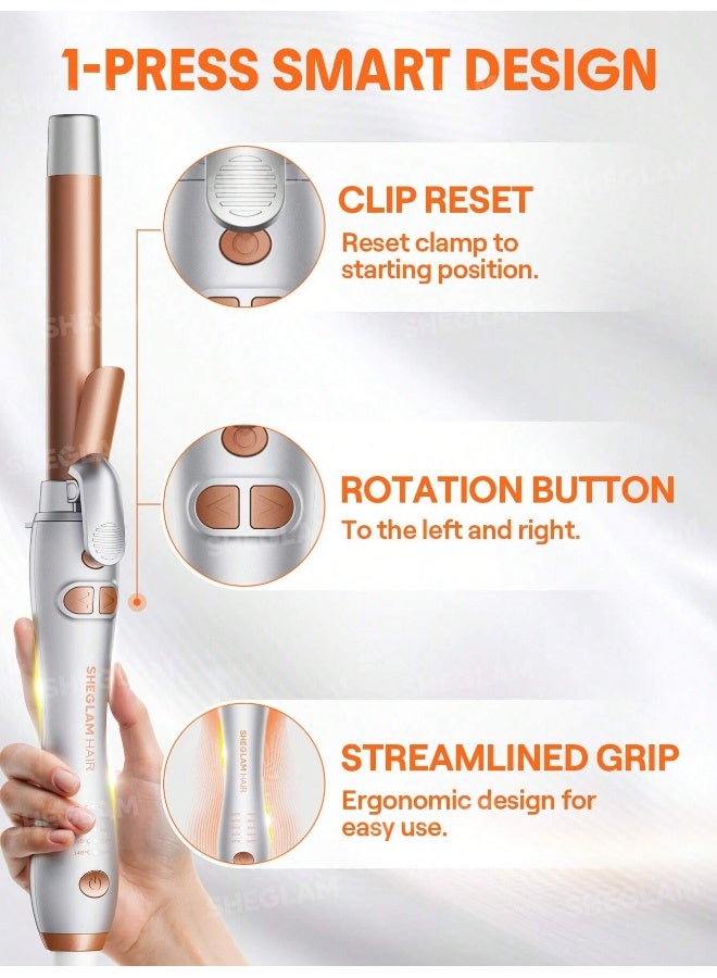 شيجلام مكواة تجعيد الشعر الدوارة It-Curl - 25 مم - Image 5