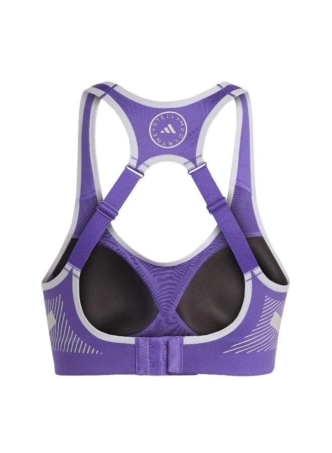Adidas Asmc Tpa Bra Purple Running Bra For Women XS A-B