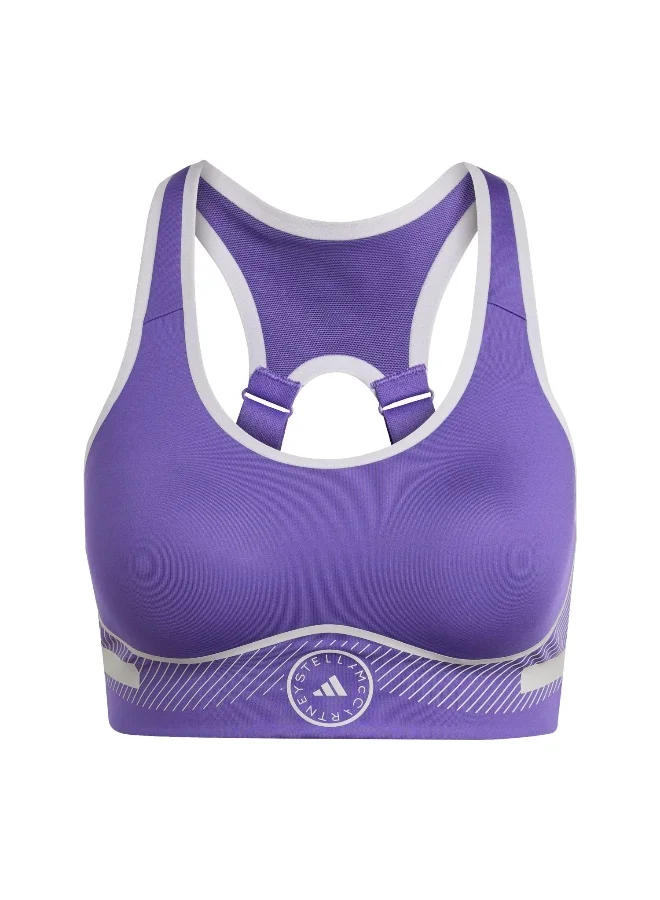 Adidas Asmc Tpa Bra Purple Running Bra For Women XS A-B