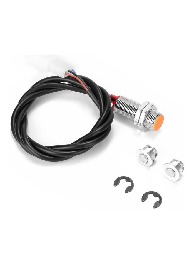 NIBEMINENT Mini Universal LCD Digital Motorcycle Speedometer - Image 4