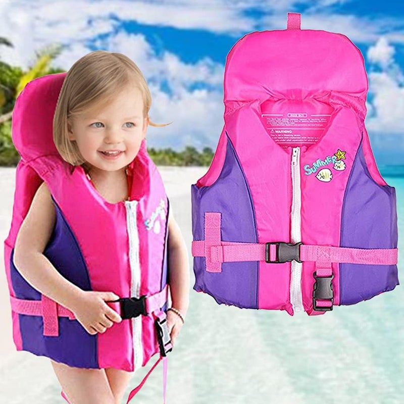klarako Swim Trainer Vest with Head Supportive, Adjustable Safety Strap , Kids swim vest, L, Up to 36 lbs - Image 2