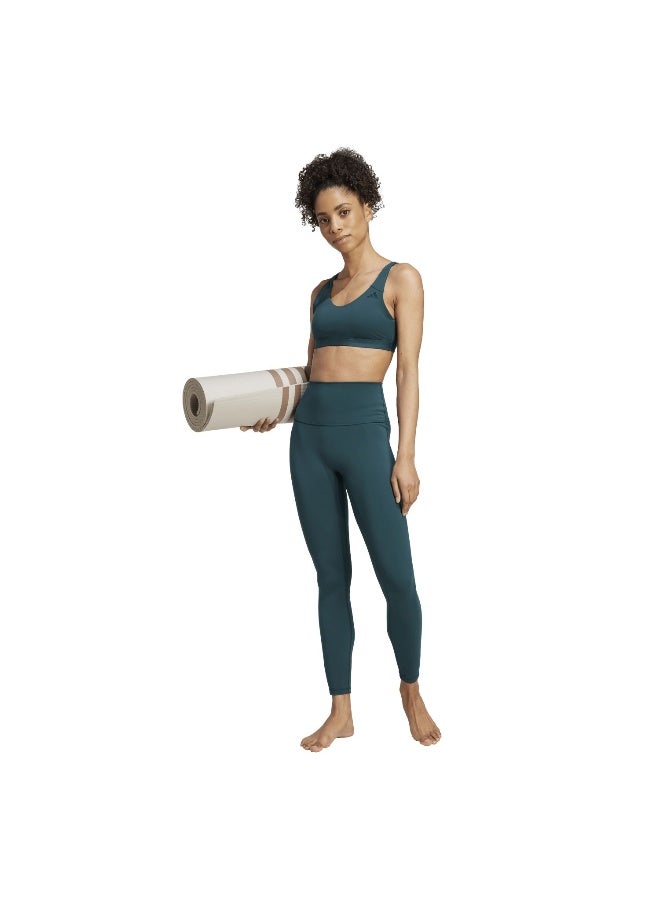 Adidas All Me Sculpt L Green Training Tights For Women 2XS - Image 5