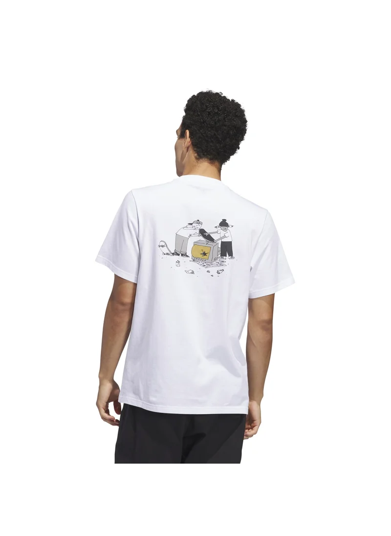 اديداس adidas HJ TEE 1 White Originals Unisex T-SHIRTS