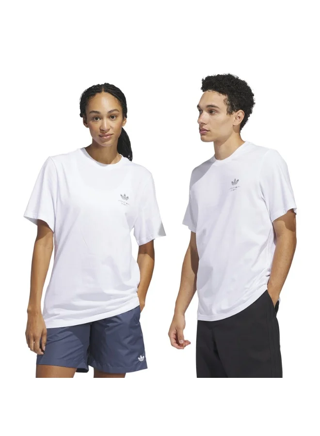 adidas adidas HJ TEE 1 White Originals Unisex T-SHIRTS