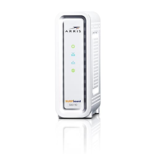 ARRIS Surfboard SB6190 32x8 DOCSIS 3.0 Cable Modem with 1.4 Gbps Download and 262 Upload Speeds, White (Non-Retail Packaging) (Renewed) - Image 5