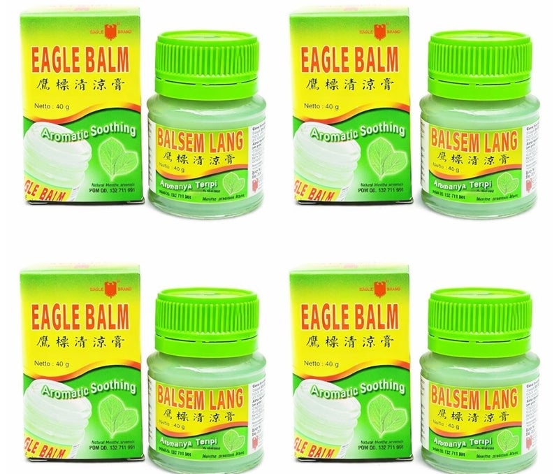 Green balm for muscle pain relief - 20g (4 packs)