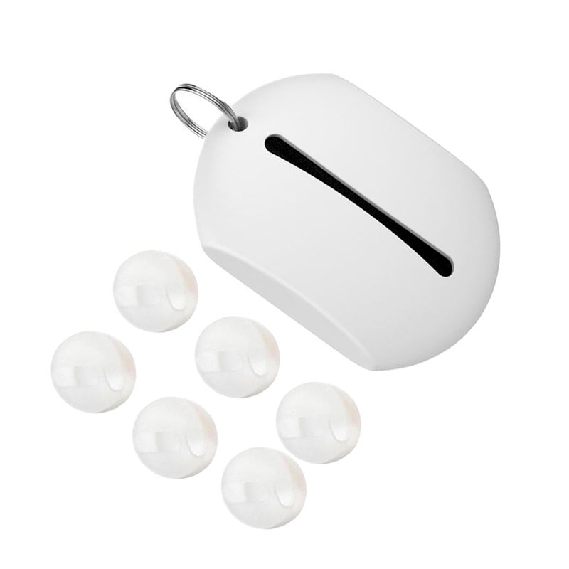 14 Earphone Protectors Set Silicone Earphone Sleeve Earbuds Protective Cover Compatible for Huawei 3 (Clear) - Image 3