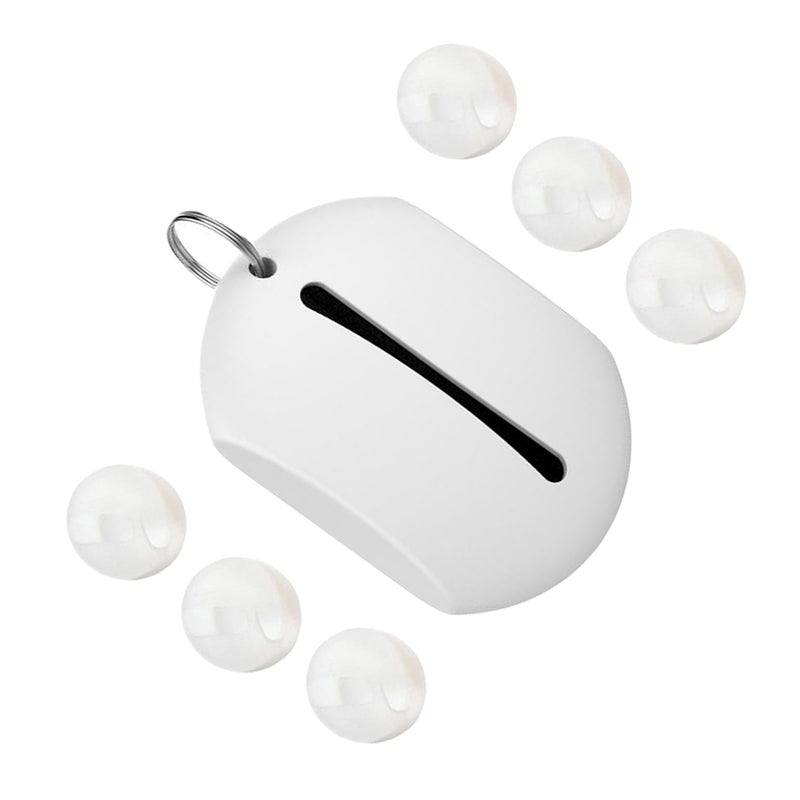 14 Earphone Protectors Set Silicone Earphone Sleeve Earbuds Protective Cover Compatible for Huawei 3 (Clear) - Image 5