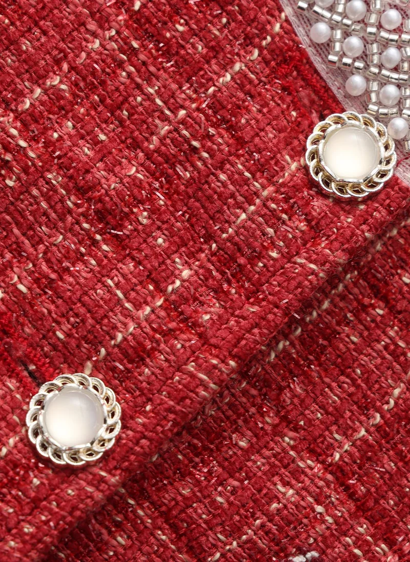 Balabala Red Kids Girl Woven jacket for Women | Best Price UAE