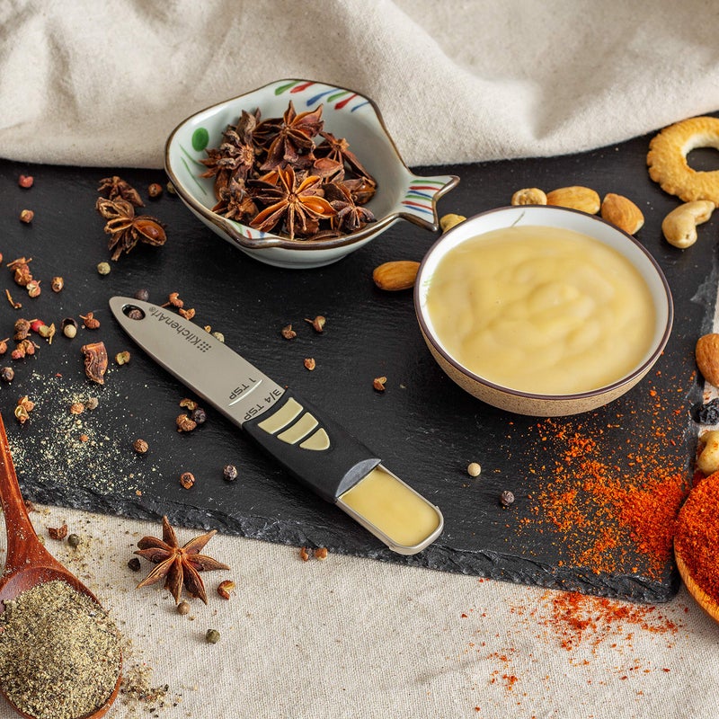 كيتشين أرت Kitchenart Pro Adjust-A-Teaspoon أسود ساتان - Image 2