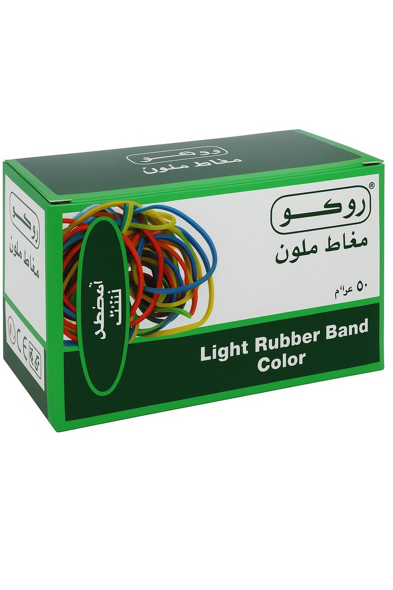 ROCO Multi-Color Rubber Bands – Light, Flexible & Durable – Perfect for Office, School & Home Use - Image 2