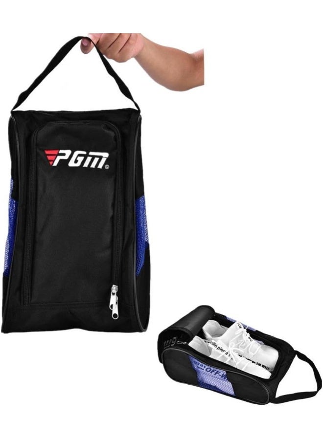 Vbestlife Vbestlife Golf Shoes Bag, Portable Zipped Golf Shoe Tote Sports Shoe Carrier Bags Shoe Case Pocket Pouch Storage for Traveling Golf Clubhouse Collection  - Image 2