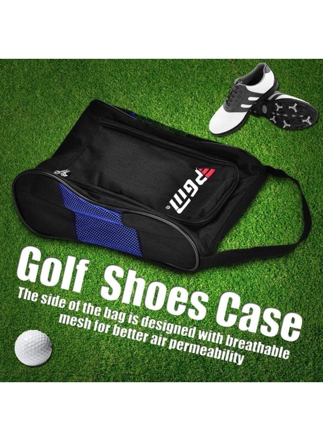 Vbestlife Vbestlife Golf Shoes Bag, Portable Zipped Golf Shoe Tote Sports Shoe Carrier Bags Shoe Case Pocket Pouch Storage for Traveling Golf Clubhouse Collection  - Image 3