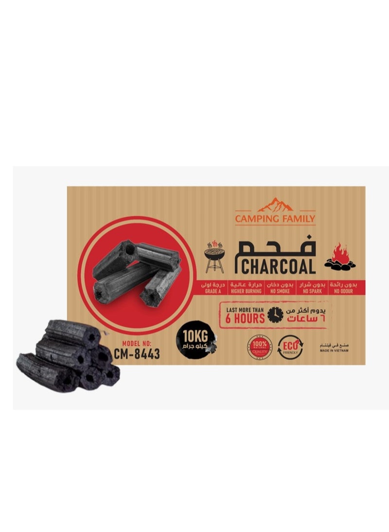 فحم للشواء والتدفئة 10 كجم - Image 1
