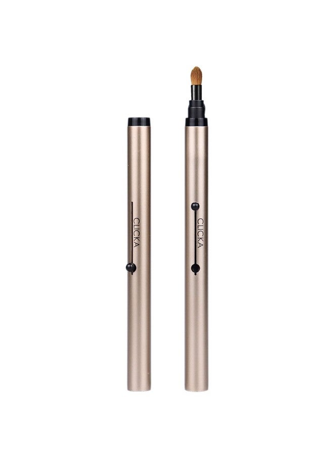 CLICKA Retractable Automatic Lid Blending Brush (Champagne Gold) - Image 1