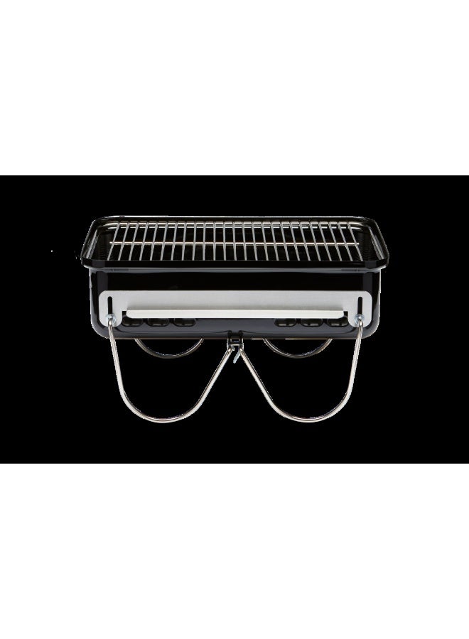 Weber Go Anywhere Black Charcoal Grill | 36.9 x 53.5 x 31 cm| Premium Charcoal Grill For Barbeque and Outdoor Grilling - Image 3