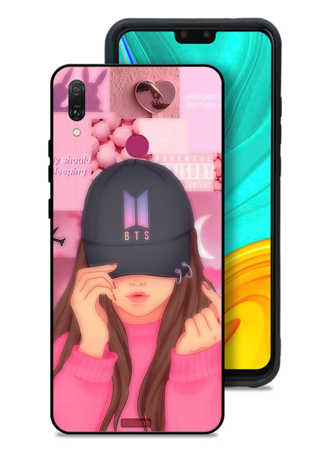 Tolwak غطاء حماية لهاتف هواوي Y9 (2019) بتصميم فتاة سناپ - Image 1