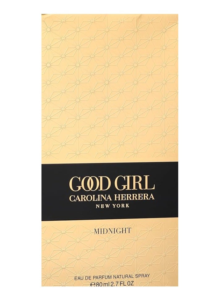 CAROLINA HERRERA Good Girl Midnight EDP For Women 80ml - Image 3