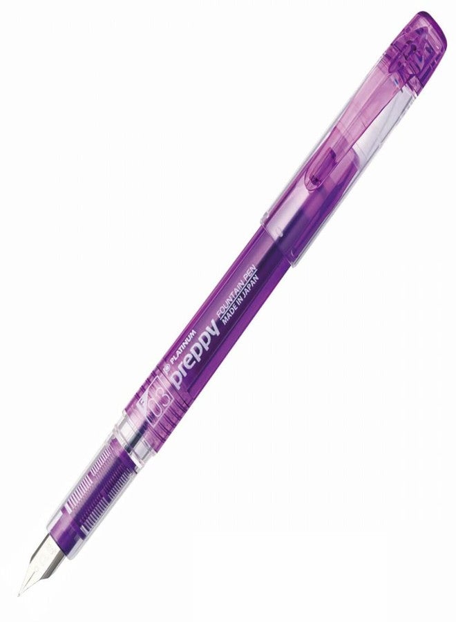 Platinum Fountain Pen, Preppy, Fine Nib, Violet (1716282.0) - Image 1