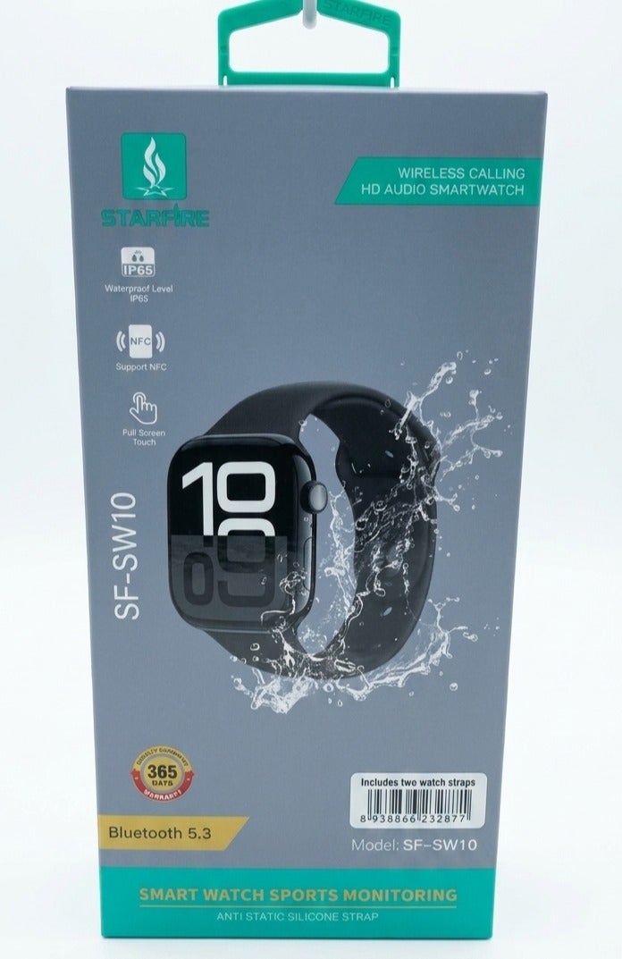 Starfire SF-SW10 Smart Watch – 2.01" Screen, IP65 Waterproof, NFC Support, Sports Monitoring, Bluetooth 5.3 - Image 4